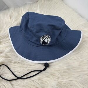 Minnesota Timberwolves Jack Links Blue Bucket Hat With‎ adjustable Strap